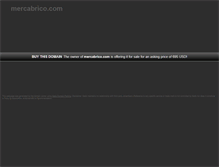Tablet Screenshot of mercabrico.com